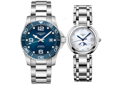 Longines Часы-унисекс с автоматическим механизмом Heart Moon Collection, 41 мм, синий циферблат l3.781.4.96.6+l8.115.4.87.6