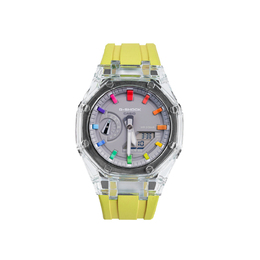 Серые часы унисекс 48,5 мм Casio ga-2110et-8a改装-幻境彩虹