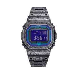 Casio Часы унисекс DIGITAL Series 43 мм фиолетового цвета gw-b5600bl-1改装-腰果花
