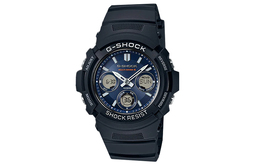 Casio Мужские синие часы awg-m100sb-2ajf