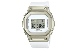 Casio Женские часы Full Metal Series White gm-s5600g-7jf