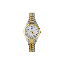 Casio Часы унисекс стандартной серии белого цвета ltp-1129g-7b