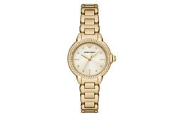 Часы из нержавеющей стали золотистого оттенка с тремя стрелками Emporio Armani ar11609-clg