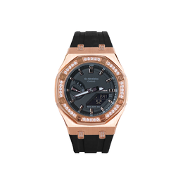 Casio Часы унисекс 48,5 мм черные gma-s2100-1a改装-复古风尚