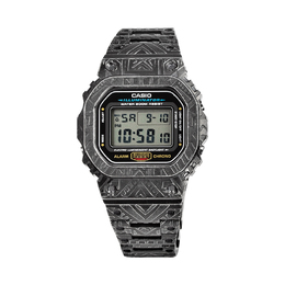 Casio Часы унисекс G-SQUAD Series 43,2 мм, черные dw-5600e-1a改装-印第安