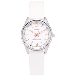 Casio Женские часы Standard Series 28,2 мм белого цвета ltp-v005l-7b3（白色表带）