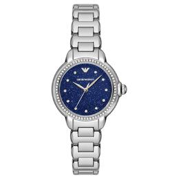 Часы из нержавеющей стали с тремя стрелками Emporio Armani ar11630-clg