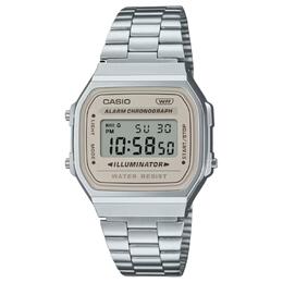 Casio Часы унисекс серии VINTAGE желтые a168wa-8a