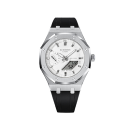 Casio Часы унисекс 46,2 мм белые gma-s2100-7a改装-m04