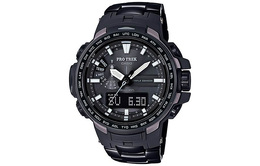 Casio Мужские часы PRO TREK Black prw-6100yt-1