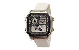 Casio Часы унисекс YOUTH Black Watch ae-1200whd-1a改装-银方块羽白