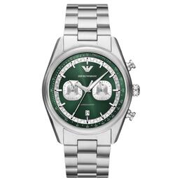 Часы-хронограф из нержавеющей стали Emporio Armani ar11637-clg