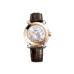 Женские швейцарские часы Happy Diamonds Chopard 278492-9004
