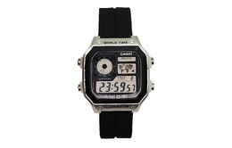 Casio Часы унисекс YOUTH Black Watch ae-1200wh-1c改装-钢方块黯黑