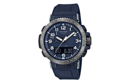Casio Мужские часы PRO TREK синего цвета prw-50yfe-2apr