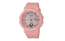 Casio Женские розовые часы BABY-G bga-250-4apr