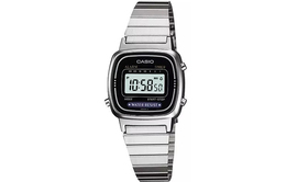Casio Женские молодежные черные часы la670wa-1d