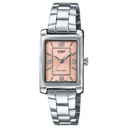 Casio Женские розовые часы серии Standard ltp-1234dd-4a