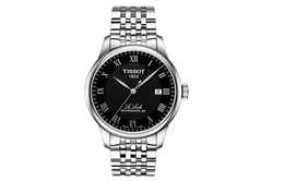Tissot Часы Le Locle Collection с автоматическим механизмом, мужские, 39,3 мм, черный циферблат, корпус из нержавеющей стали t006.407.11.053.00