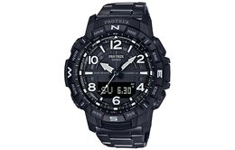 Casio Мужские часы PRO TREK Black prt-b50yt-1