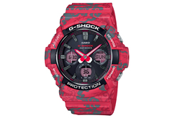 Casio G SHOCK Коллекция G SHOCK Кварцевые часы Мужские часы Черный циферблат gaw-100cg-4a