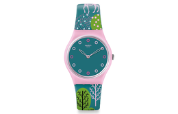 Swatch Часы унисекс 34 мм синие gp152