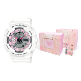 Casio Женские розовые часы gma-s110mp-7apr