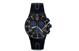 Swatch Мужские 42 мм черные часы susb406