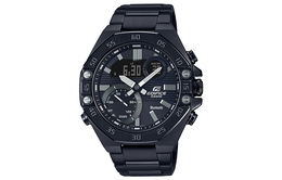 Casio Мужские черные часы EDIFICE ecb-10ydc-1a