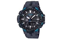 Casio Мужские часы PRO TREK Black prw-6100y-1apr