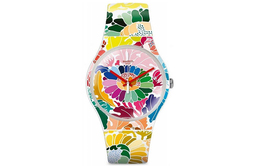 Swatch Розовые часы унисекс suow126