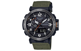 Casio Мужские часы PRO TREK Black prw-6600yb-3pr