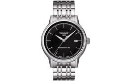 Tissot Мужские механические часы Carlson Collection с черным циферблатом, размер 40*39,2 мм, t085.407.11.051.00