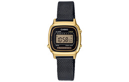 Casio Мужские молодежные черные часы la670wemb-1