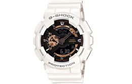 Casio Мужские часы ga-110rg-7a с двумя жидкокристаллическими/аналоговыми дисплеями, черные