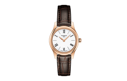 Tissot Женские часы Junya Collection с кварцевым механизмом, 25 мм, белый циферблат, корпус EON Gold Rose Gold t063.009.36.018.00