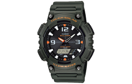 Casio Мужские молодежные черные часы aq-s810w-3a