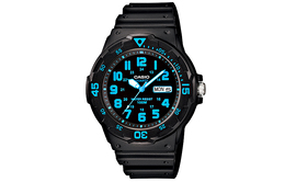 Casio Мужские молодежные черные часы mrw-200h-2b