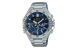 Casio Мужские синие часы EDIFICE ecb-10yd-2apr