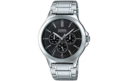 Casio Мужские стандартные черные часы mtp-v300d-1a