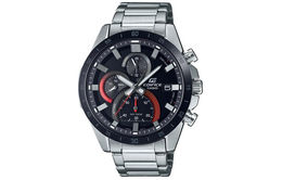Casio Мужские черные часы EDIFICE efr-571db-1a1vuef