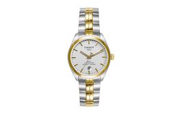 Tissot Мужские часы с кварцевым механизмом PR100 Collection, 39 мм, белый циферблат t101.451.22.031.00