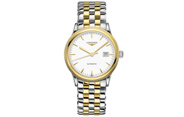 Longines Часы мужские с автоматическим механизмом Military Flag Collection, белый циферблат, l4.984.3.22.7