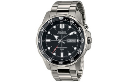 Casio Мужские молодежные часы 46,3 мм, черные mtd-1079d-1a