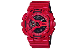 Casio Мужские часы с двойным жидкокристаллическим/аналоговым дисплеем, черные, ga-110lpa-4a
