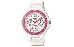 Casio Женские молодежные белые часы lrw-250h-4a