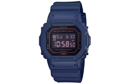 Casio Мужские часы серии G-SQUAD Black Watch dw-5600bbm-2蓝色