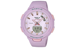 Casio Женские розовые часы BABY-G bsa-b100-4a2