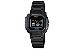 Casio Мужские молодежные черные часы la-20wh-1b