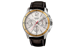 Casio Мужские серебряные часы серии Standard mtp-1374l-7av